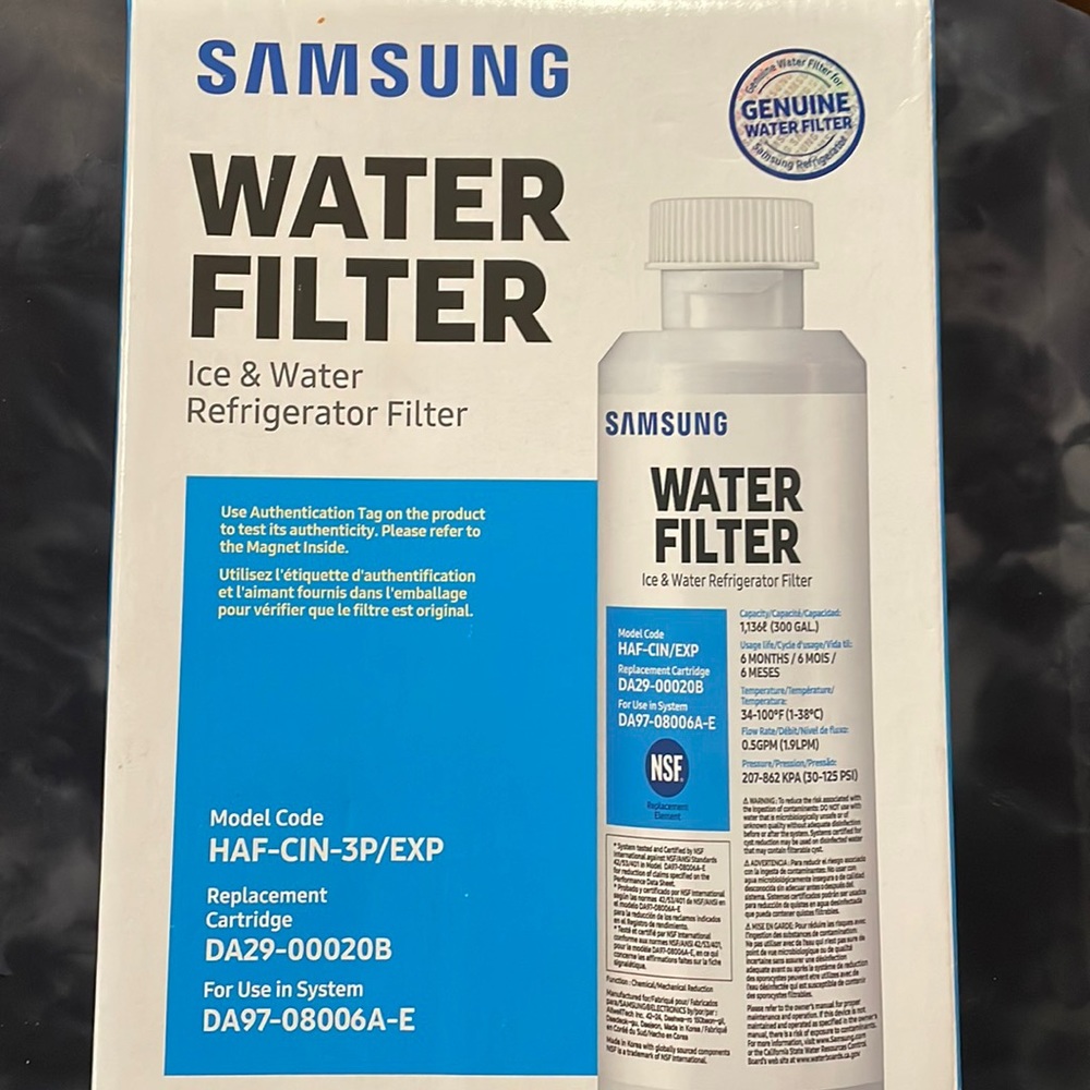 Water Filter Replacement 3- pack ALL OFFERS CONSIDERED